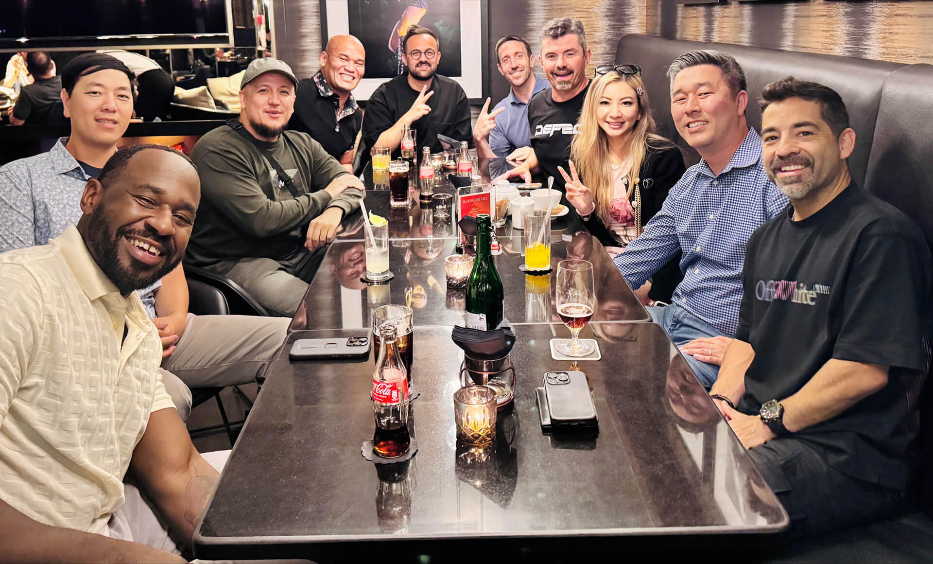 Group together